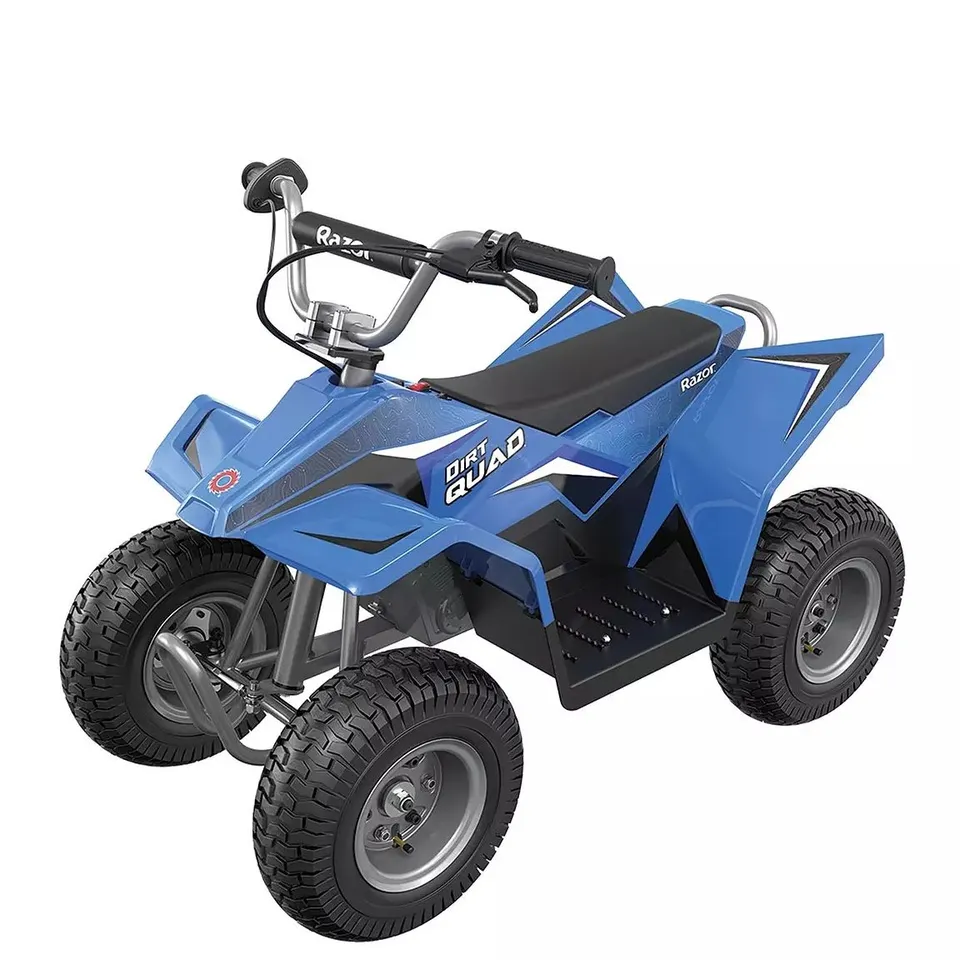 BOXED RAZOR DIRT QUAD 24 VOLT RIDE ON - BLUE (1 BOX) RRP £699.99