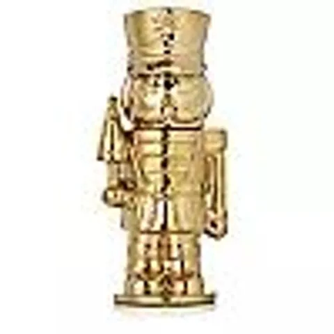 HOMEWORX BY SLATKIN+CO. GOLD CERAMIC BALSAM & GINGER SCENT