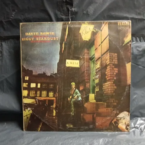 DAVID BOWIE THE RISE AND FALL OF ZIGGY STARDUST AND THE SPIDERS FROM MARS VINYL