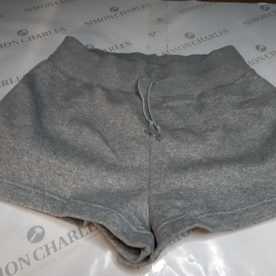 NIKE WOMENS SWEATSHORTS IN GREY - LARGE