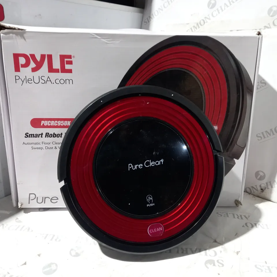 BOXED PYLE SMART ROBOT VACUUM PUCRC95UK