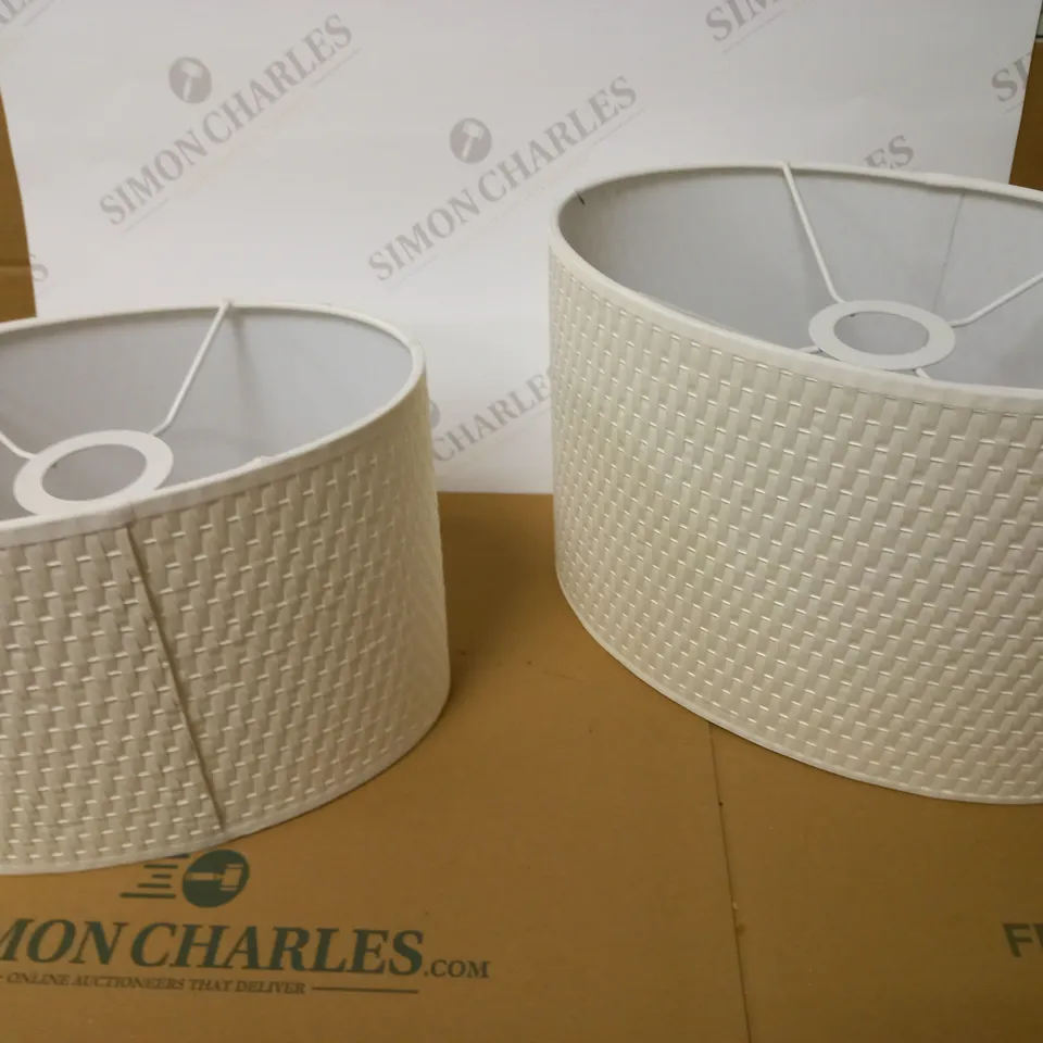 JOHN LEWIS PRESTON TABLE AND FLOOR LAMP DUO 