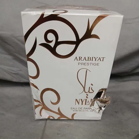 BOXED AND SEALED NYLA ARABYAT PRESTIGE EAU DE PARFUM 80ML