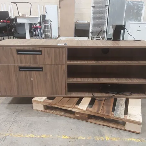 EXECUTIVE OFFICE DESK STORAGE CABINET