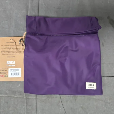 ROKA LONDON SMALL BAG IN MAJESTIC PURPLE