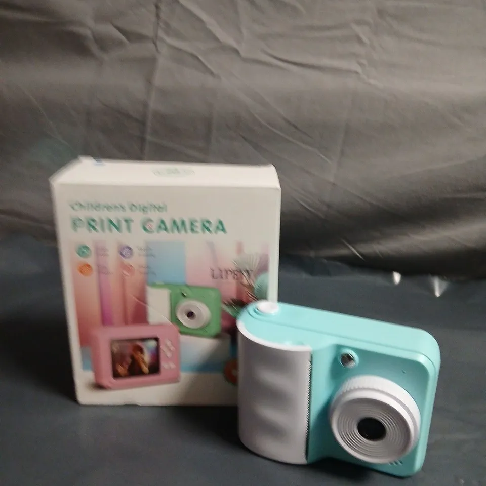 CHILDREN'S DIGITAL PRINT CAMERA – BOXED