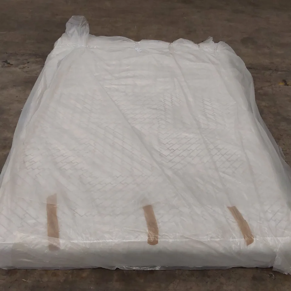 QUALITY BAGGED ELMHURST LUXURY LAMBSWOOL NATURAL ORTHOPAEDIC 5' KING SIZED MATTRESS