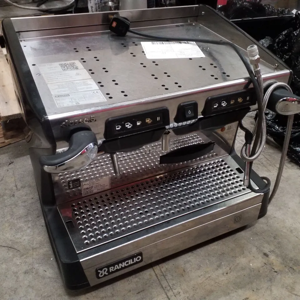 RANCILIO RAN5-2 COMMERCIAL 2 BARRISTA COFFEE MACHINE