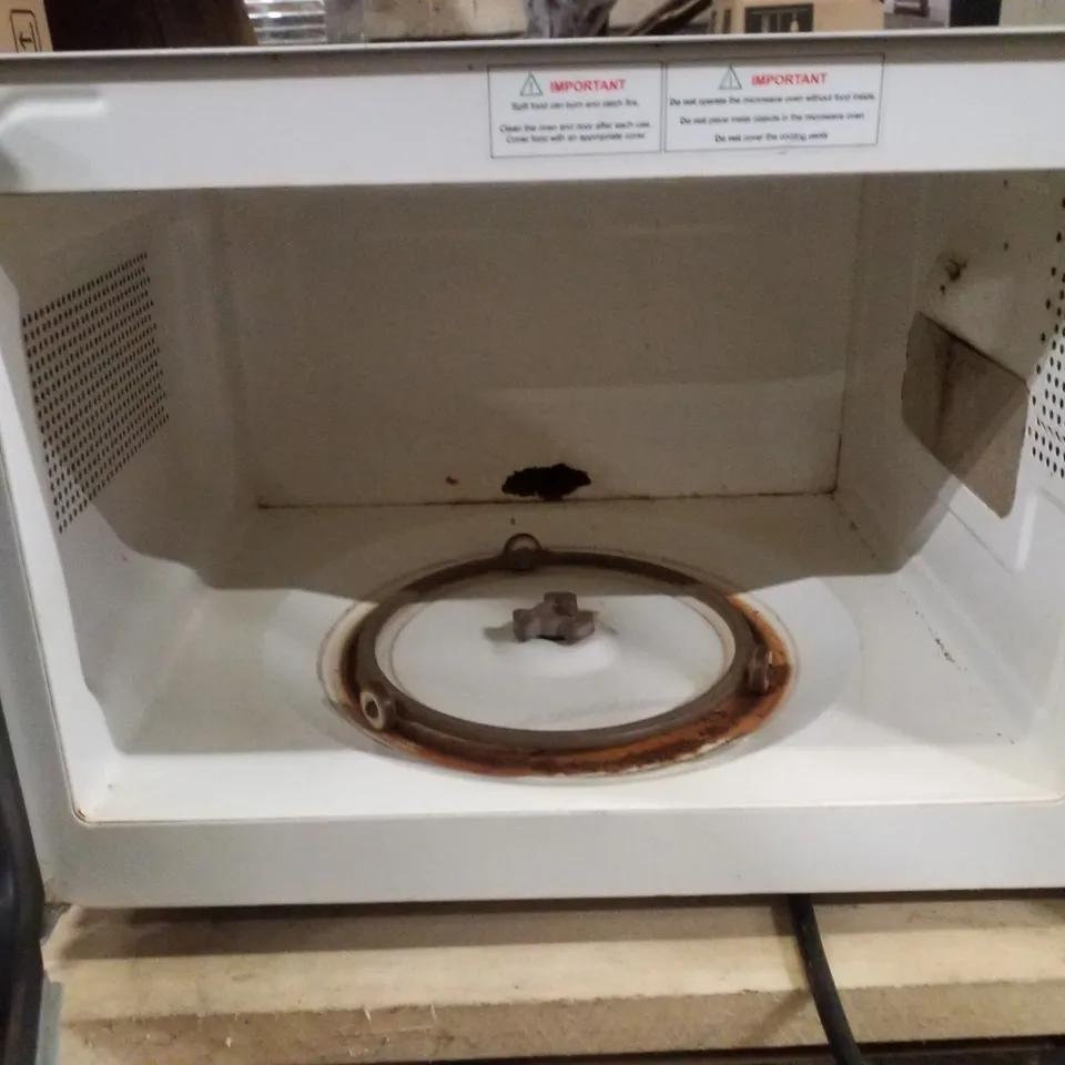 MORPHY RICHARDS P80H20P COMPACT COUNTERTOP MICROWAVE OVEN 20L 800W - SILVER