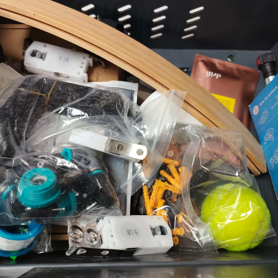 APPROXIMATELY 15 ASSORTED HOUSEHOLD PRODUCTS TO INCLUDE DRILLBITS , METHOD PELLETS AND STAPLES