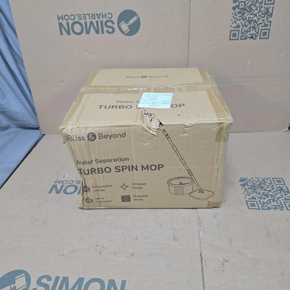 BLISS AND BEYOND WATER SEPERATION TURBO SPIN MOP BOXED