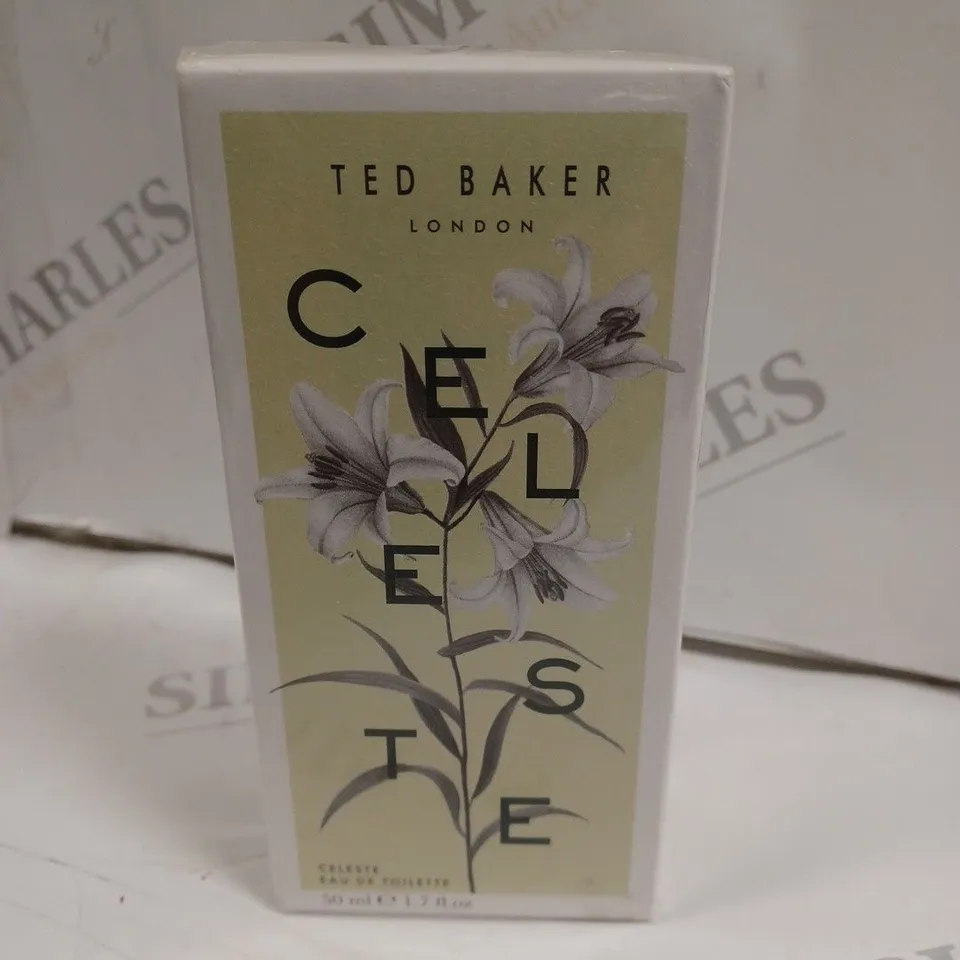 BOXED AND SEALED TED BAKER CELESTE EAU DE TOILETTE 50ML
