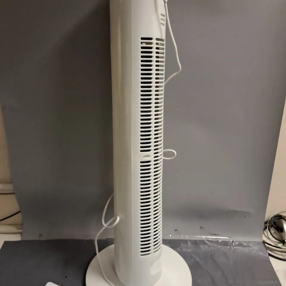 WHITE 32" TOWER FAN