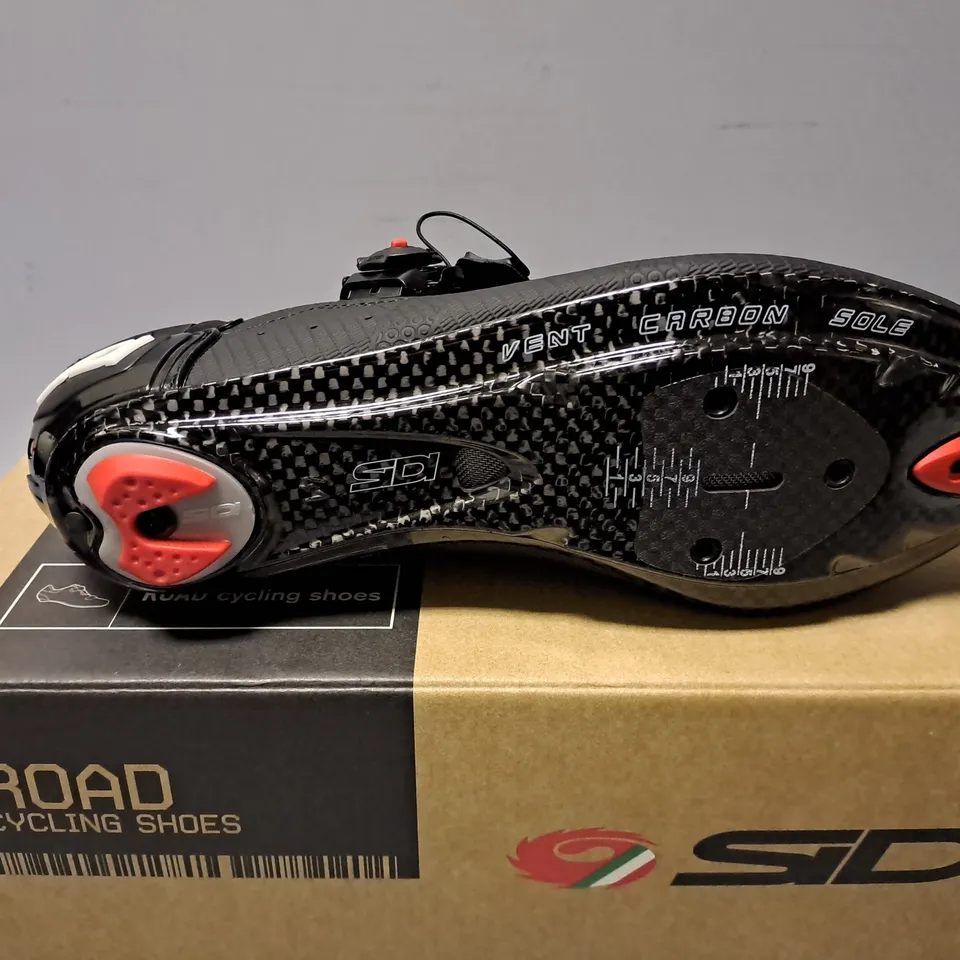 BOXED SIDI SCARPE WIRE 2 NATT CARBON MATT BLACK SHOES - EUR 41