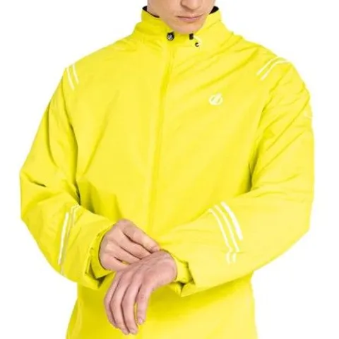 DARE 2B UNISEX ILLUME PRO WATERPROOF JACKET NEON SPRING SIZE M