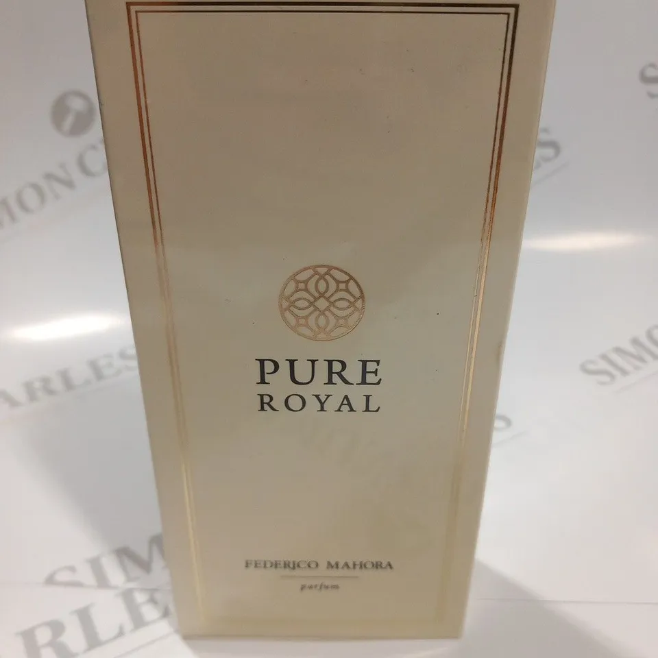 BOXED AND SEALED FEDERICO MAHORA PURE ROYAL PARFUM 50ML