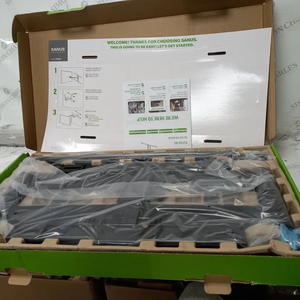 SANUS FLF325-B2 FULL MOTION 47-90" TV BRACKET RRP £129.99