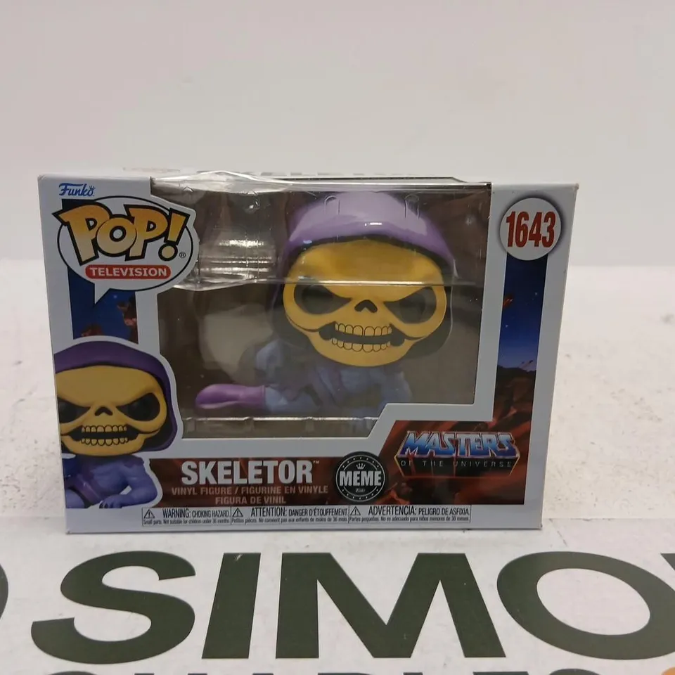 FUNKO POP! SKELETOR (MASTERS OF THE UNIVERSE) – BOXED