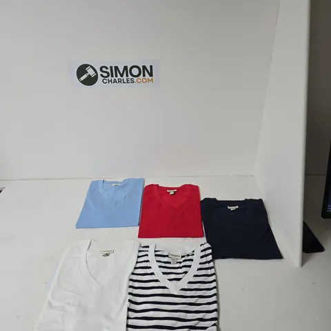 5X ASSORTED BONPRIX TSHIRTS UK M
