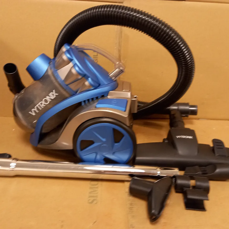 VYTRONIX CYL01 POWERFUL COMPACT CYCLONIC BAGLESS CYLINDER VACUUM CLEANER