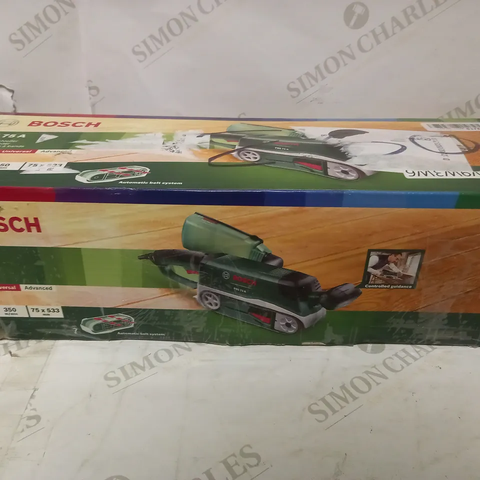 BOSCH UNIVERSAL BELT SANDER PBS 75 A