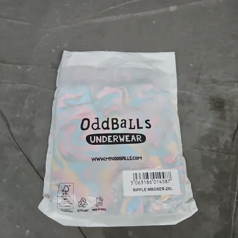 ODDBALLS RIPPLE BOXER UNDERWEAR β 2XL