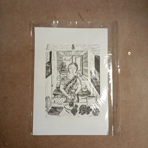 PAPER FIGHT ART "ONION SKINS" LIMITED EDITION ART PRINT 3/6