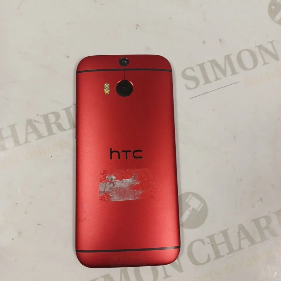 HTC ONE MOBILE PHONE IN RED 