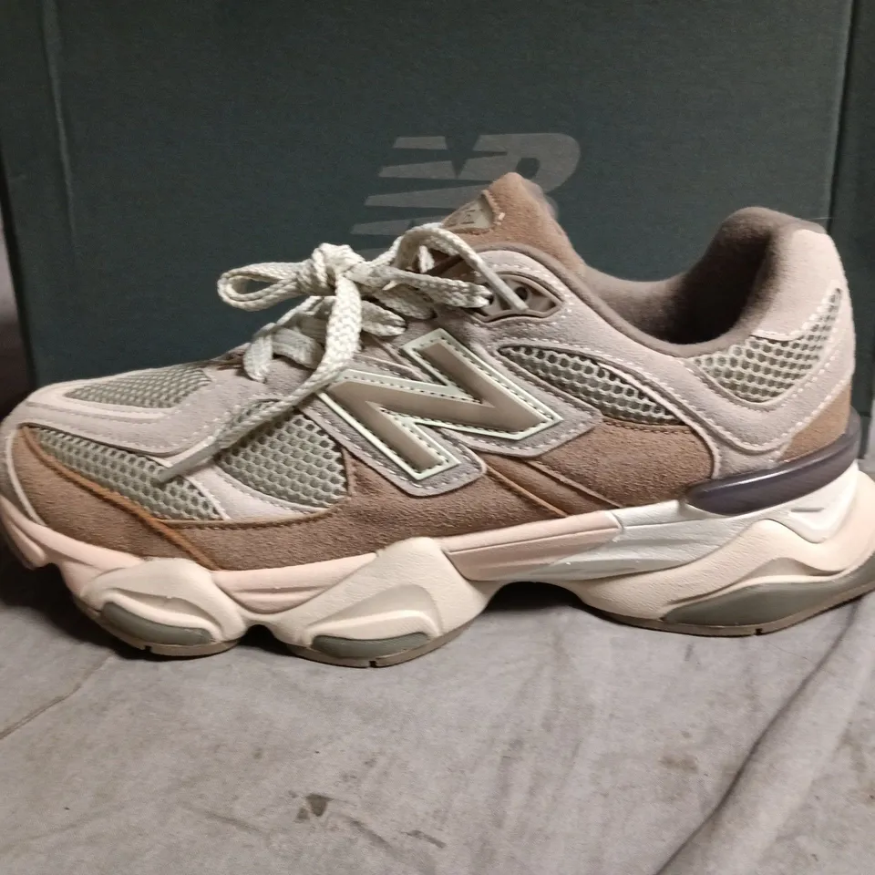 NEW BALANCE 9060 LIFESTYLE SNEAKERS – MEN'S, UK 7.5 (BOXED)