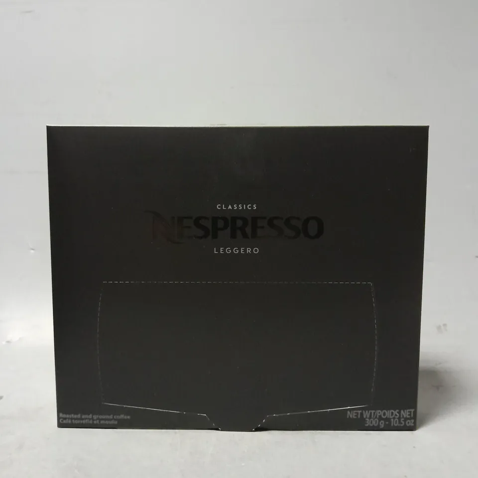 BOXED SET OF 6 CLASSICS NESPRESSO LEGGERO COFFEE PODS 