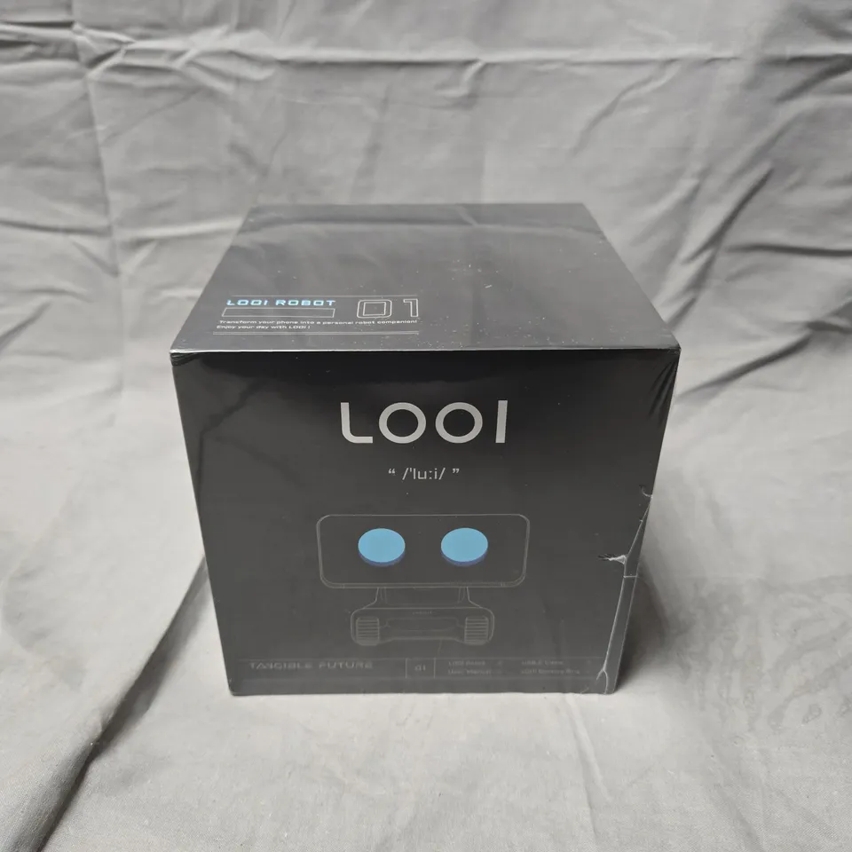 BOXED AND SEALED LOOI ROBOT – TANGIBLE FUTURE AI DESKTOP COMPANION