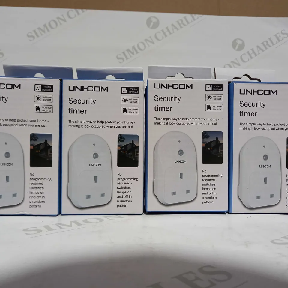 UNI-COM SET OF 4 SECURITY TIMERS