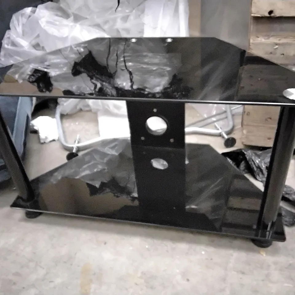 BLACK TV STAND 