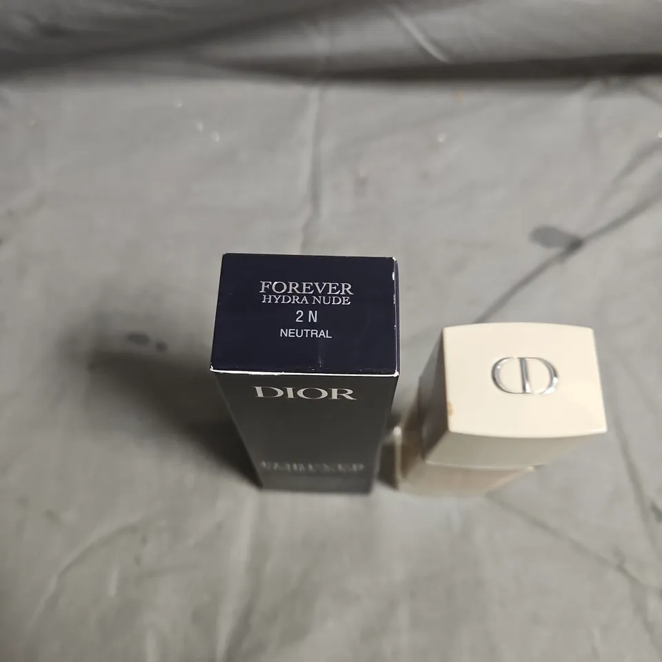 DIOR FOREVER HYDRA NUDE FOUNDATION – SHADE 2N NEUTRAL, 30 ML, BOXED