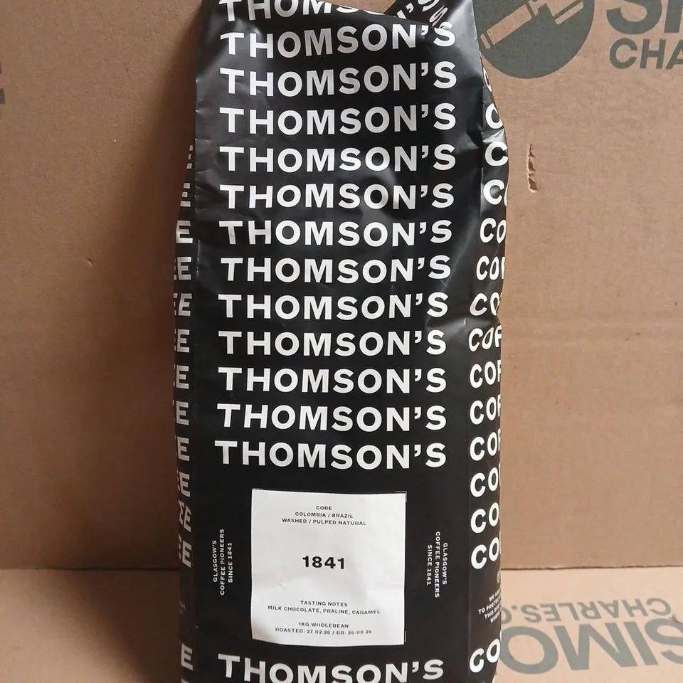 THOMSON'S 1841 WHOLEBEAN COFFEE (1KG)