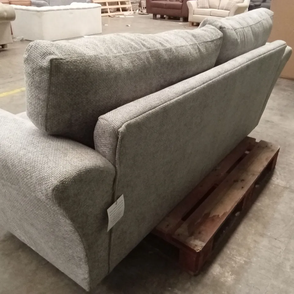 DURY CHUNKY WEAVE 3 SEATER STANDARD BACK SOFA