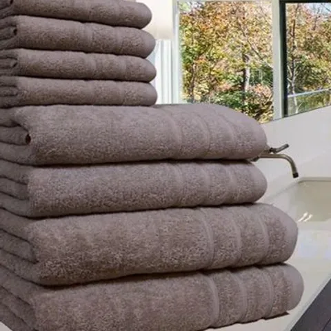 NADEM LUXURY 8PCS TOWEL BALD SET