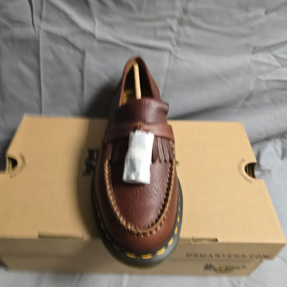BOXED PAIR OF DR.MARTENS ADRIANYS LOAFERS - UK SIZE 4