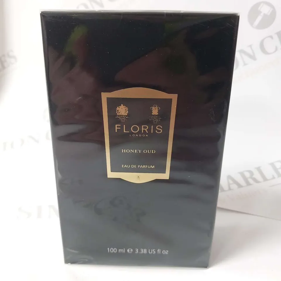 BOXED AND SEALED FLORIS LONDON HONEY OUD EAU DE PARFUM 100ML