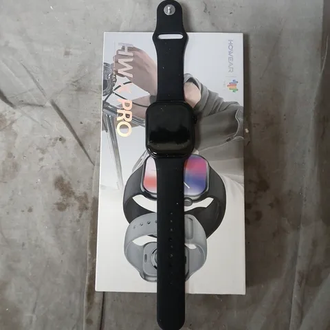 HW X PRO SMART WATCH – BLACK BAND (BOXED)