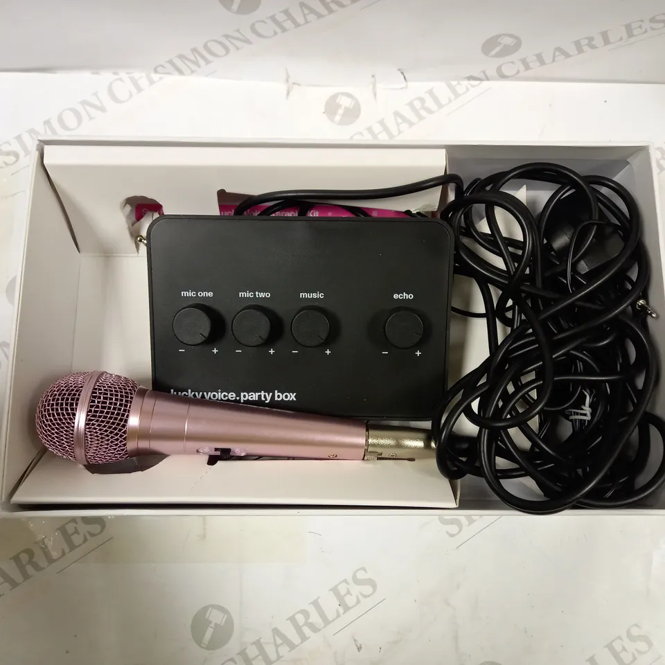 LUCKY VOICE KARAOKE MACHINE