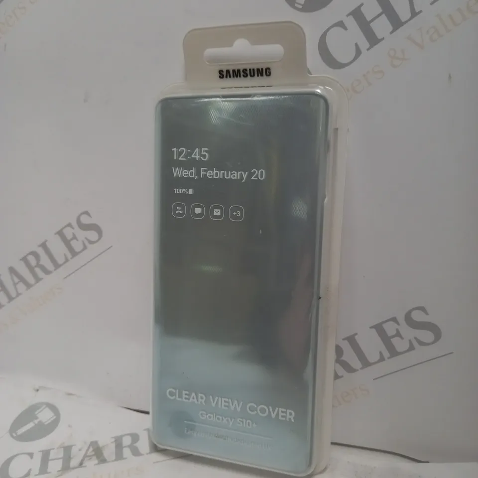 BOXED SAMSUNG GALAXY S10+ CLEAR VIEW COVER 
