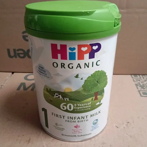 HIPP ORGANIC FIRST INFANT MILK FROM BIRTH – STAGE 1 - 800G
