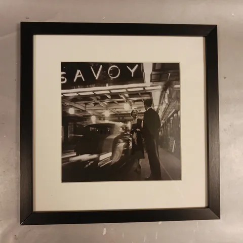 FRAMED SAVOY PHOTOGRAPHIC ART PRINT