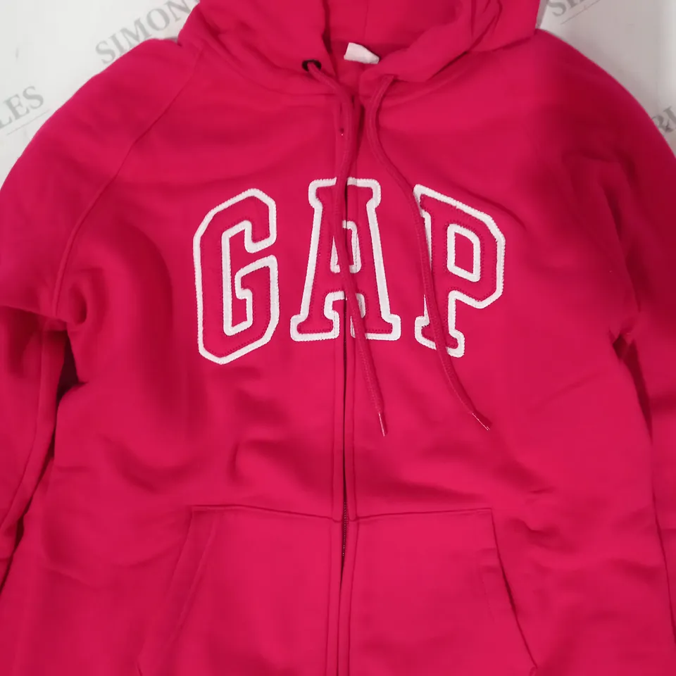 GAP HOODIE IN HOT PINK SIZE M