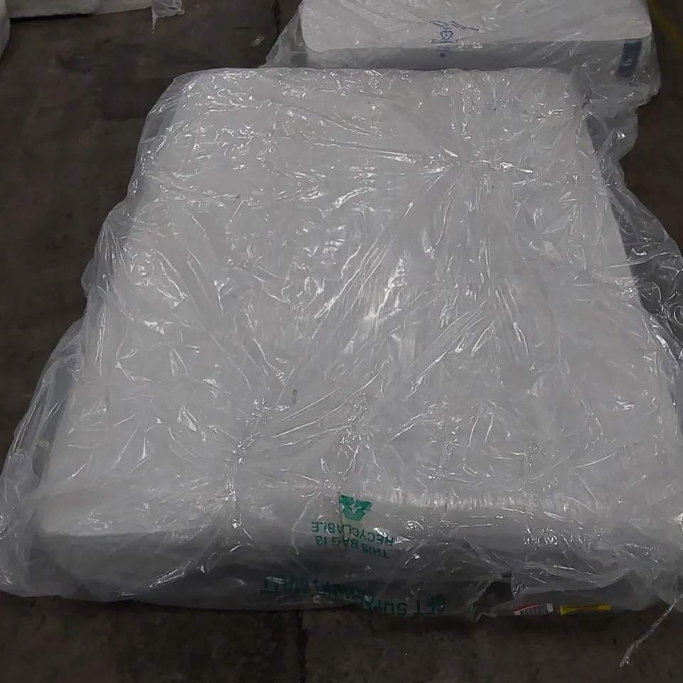 QUALITY BAGGED 4'6" DOUBLE SERENITY HYBRID COIL AND MEMORY FOAM MATTRESS