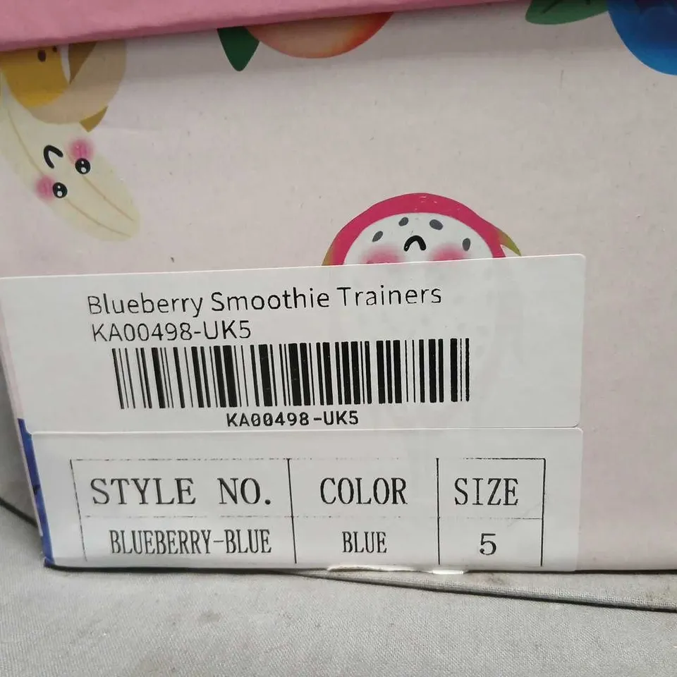 KOI FRUITTI TUTTI BLUEBERRY SMOOTHIE TRAINERS - , UK 6