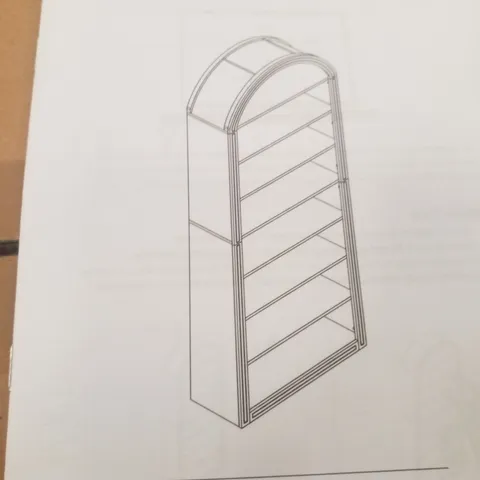 BOXED TRIBESIGN SHOE CABINET