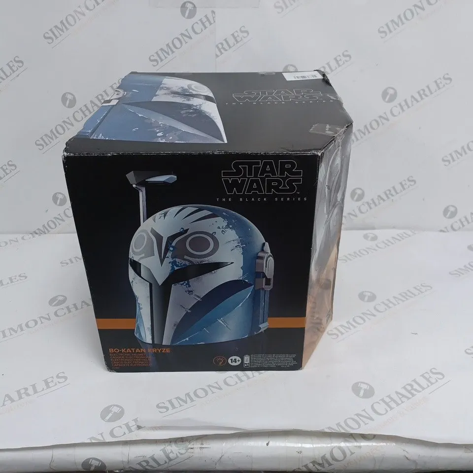 BOXED STAR WARS THE BLACK SERIES HELMET BO-KATAN KRYZE RRP £129.9