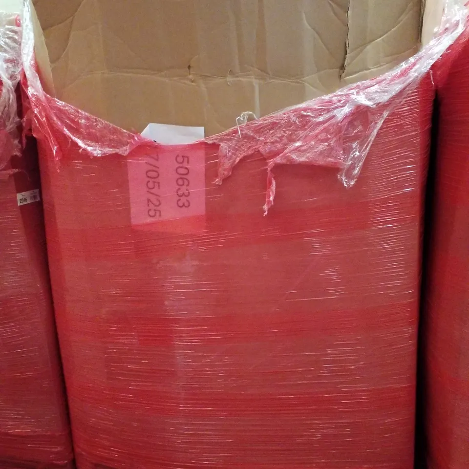 PALLET CONTAINING ASSORTED PRODUCTS INCLUDING TOILET SEAT, PLAYPEN, KIDS BIKES, STORAGE RACK & BADMINTON RACK